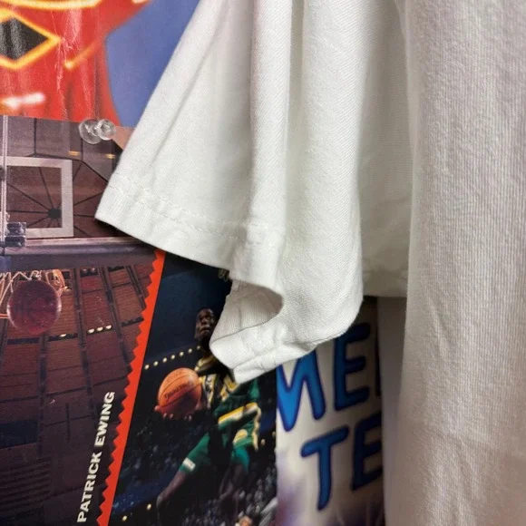 Vintage Sampras McEnroe Courier Outback Champions Series Tennis T Shirt Sz Large
